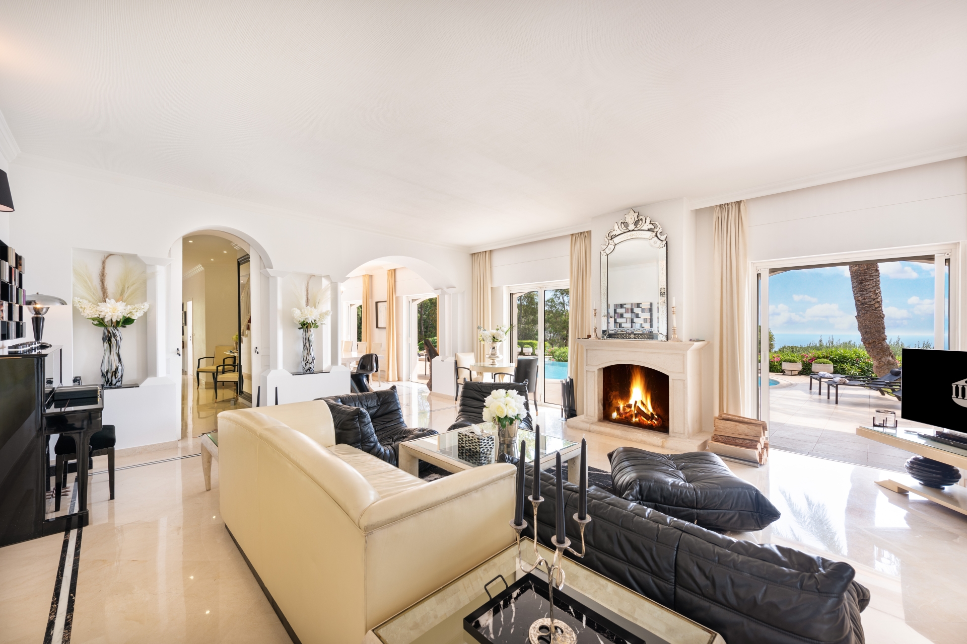 Dotta Villa for rent - VILLA PETIT REVE - Cap d'Ail - Cap-d'Ail - imglivingroom